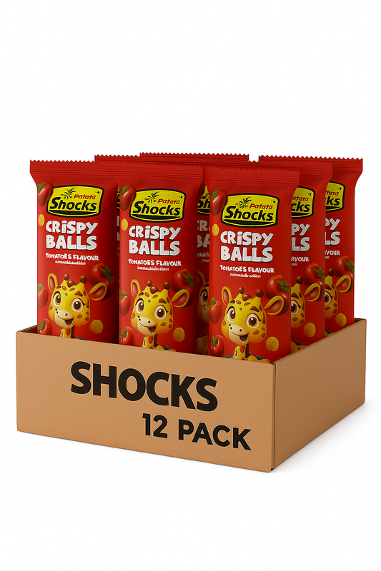 Shocks Crispy Balls Tomatoes 20g 12pack