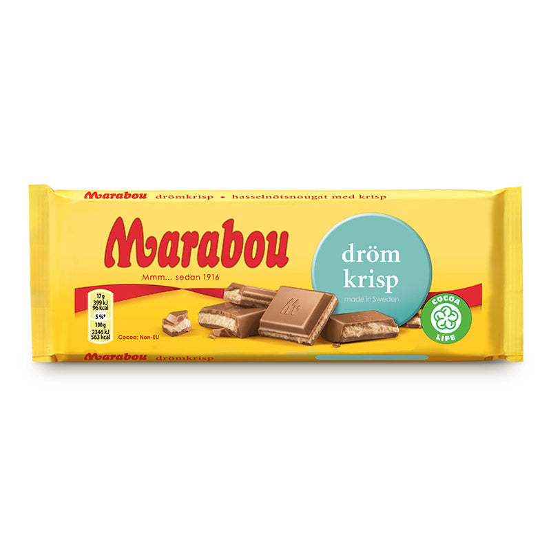 Marabou Dream Crisp 100g 22 stk