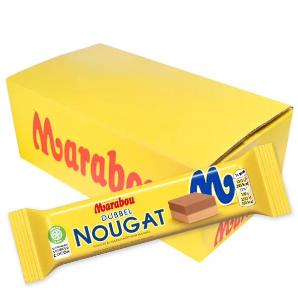 Marabou Dubbelnougat 42st x 43g