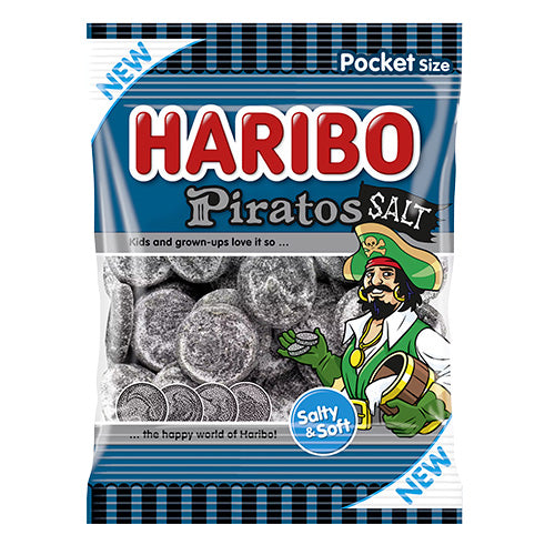 Haribo Piratos Salt 28st x 70g