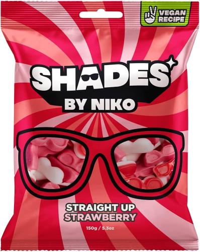 Shades By Niko Straight Up Strawberry 150g