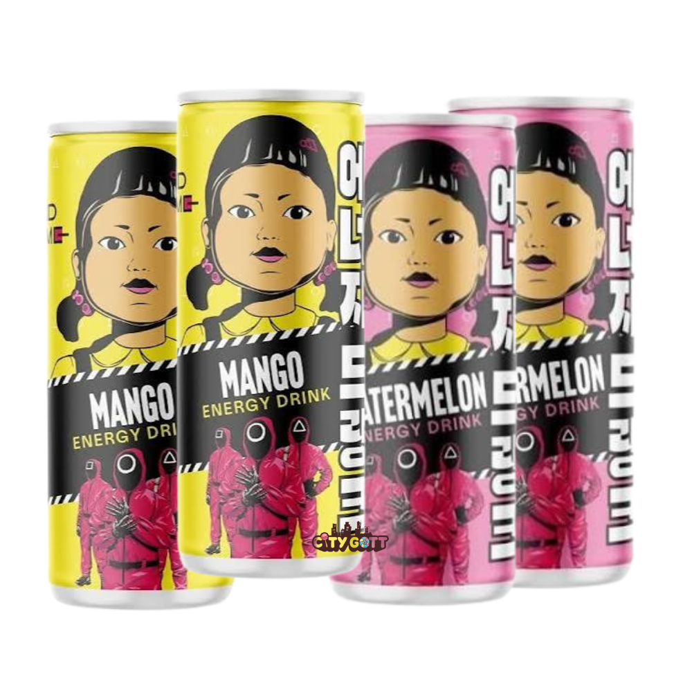 Squid Game Energy Drink Mixpack 250ml x 4st