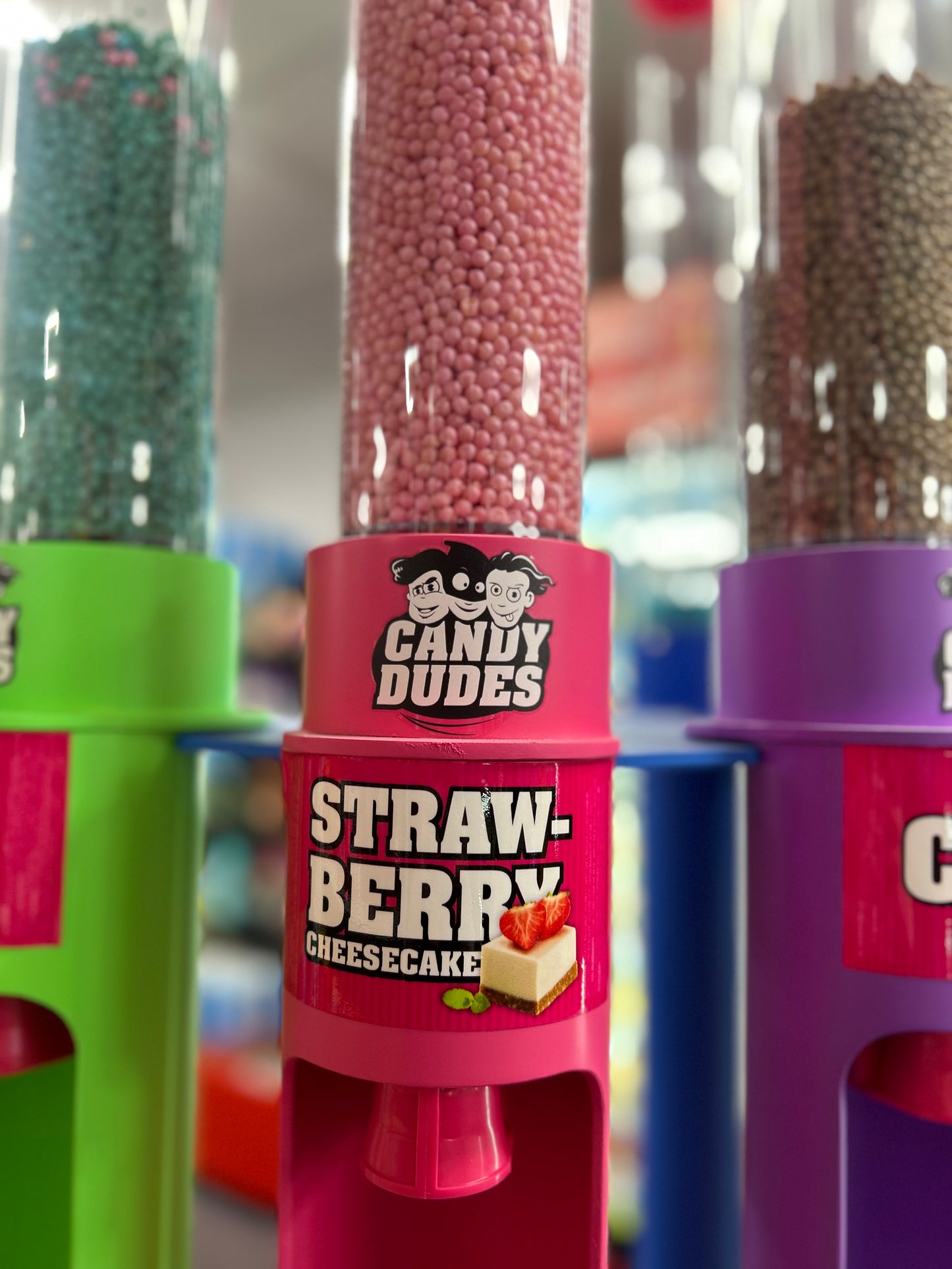 Chewy candy fill your tube Strawberry Cheesecake 50g