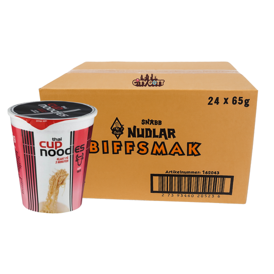 Thai Cup Noodles Beef Flavour 24st x 65g