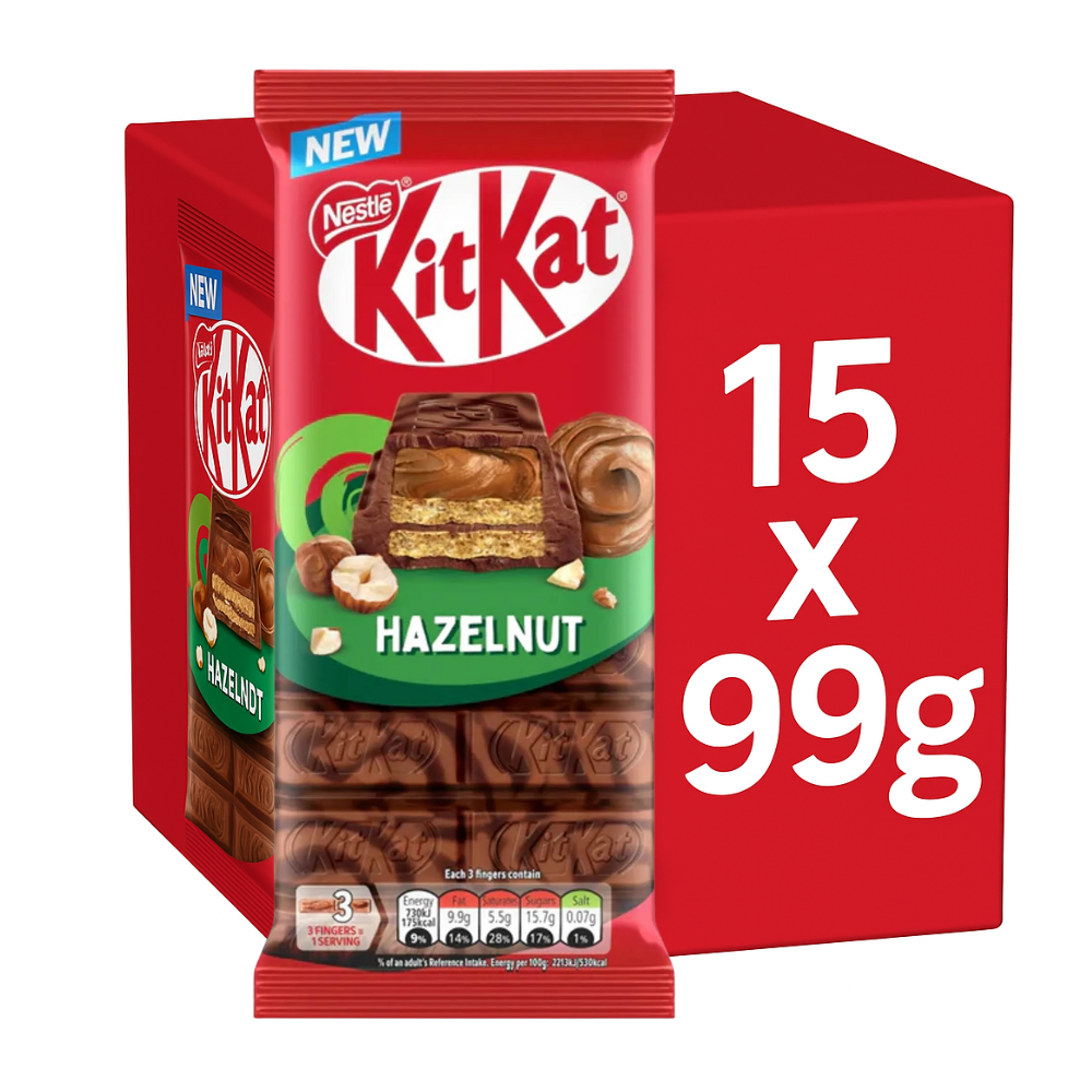 KitKat Hazelnut 99g x 15 st