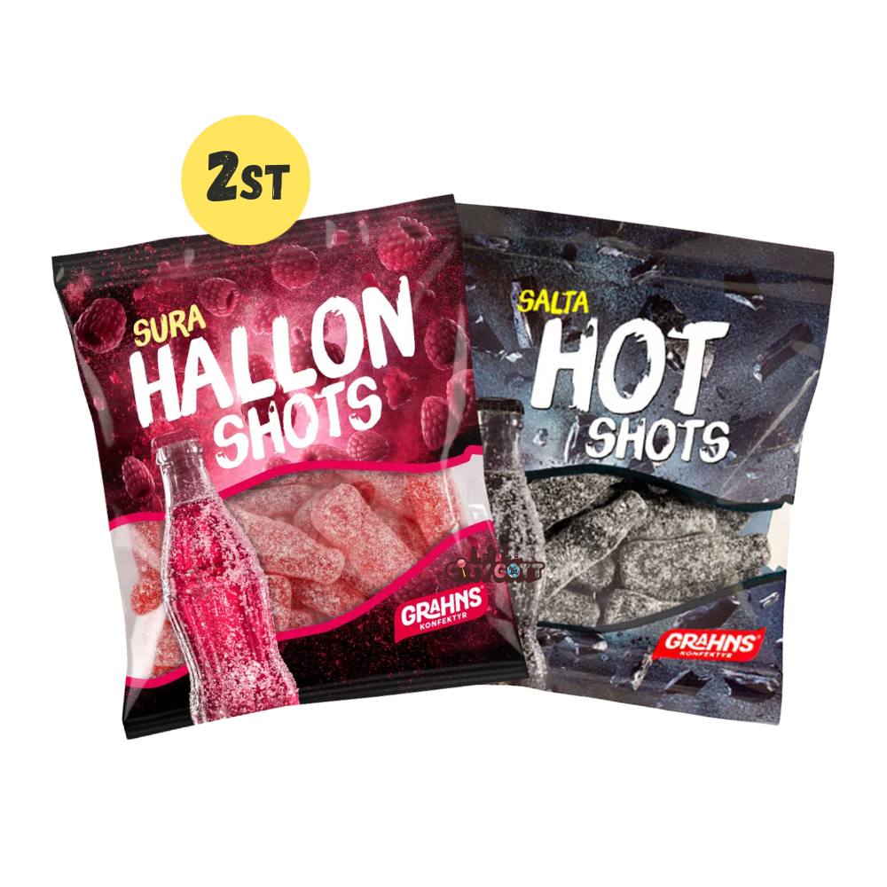 Grahns Hotshots Mixpack 80g x 2st