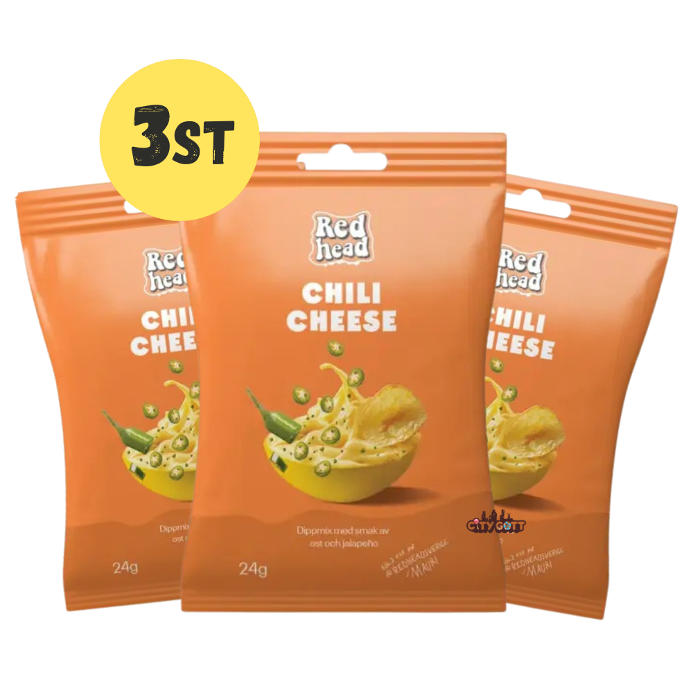 3st - Redhead Dippmix Chili Cheese 24g