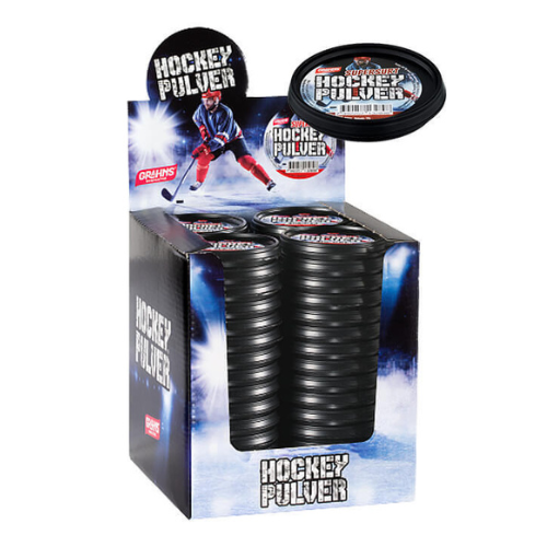 Hockeypulver surt - 60 st