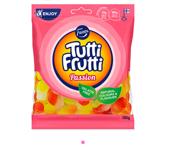 Tutti Frutti Pasjonsfrukt 180g