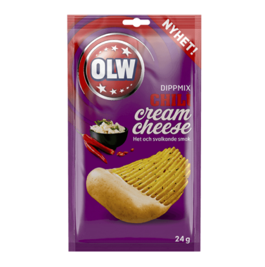 OLW Dipmix Chili Cream Cheese 24g