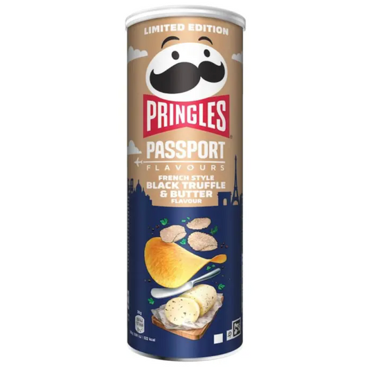 Pringles French Style Black Truffle & Butter Flavour 165g