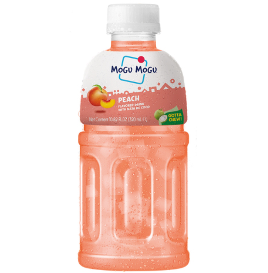 Persika Drink med Nata De Coco 320ml Mogu Mogu