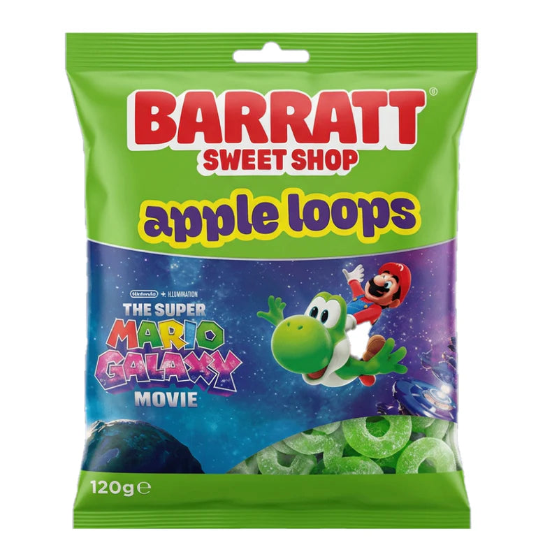 Amos 4D Fruktgummi Fersken Burst 65g