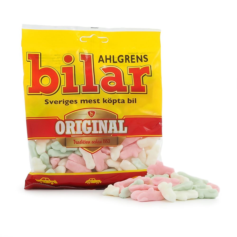 Godis Ahlgrens bilar original 125g