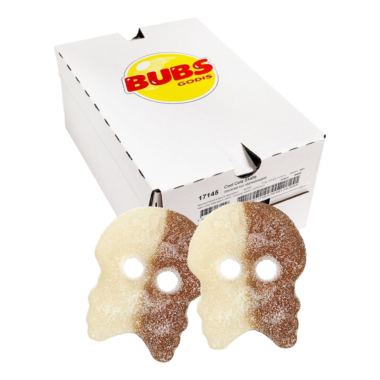 Bubs Cool Cola Skalle Storpack 3kg