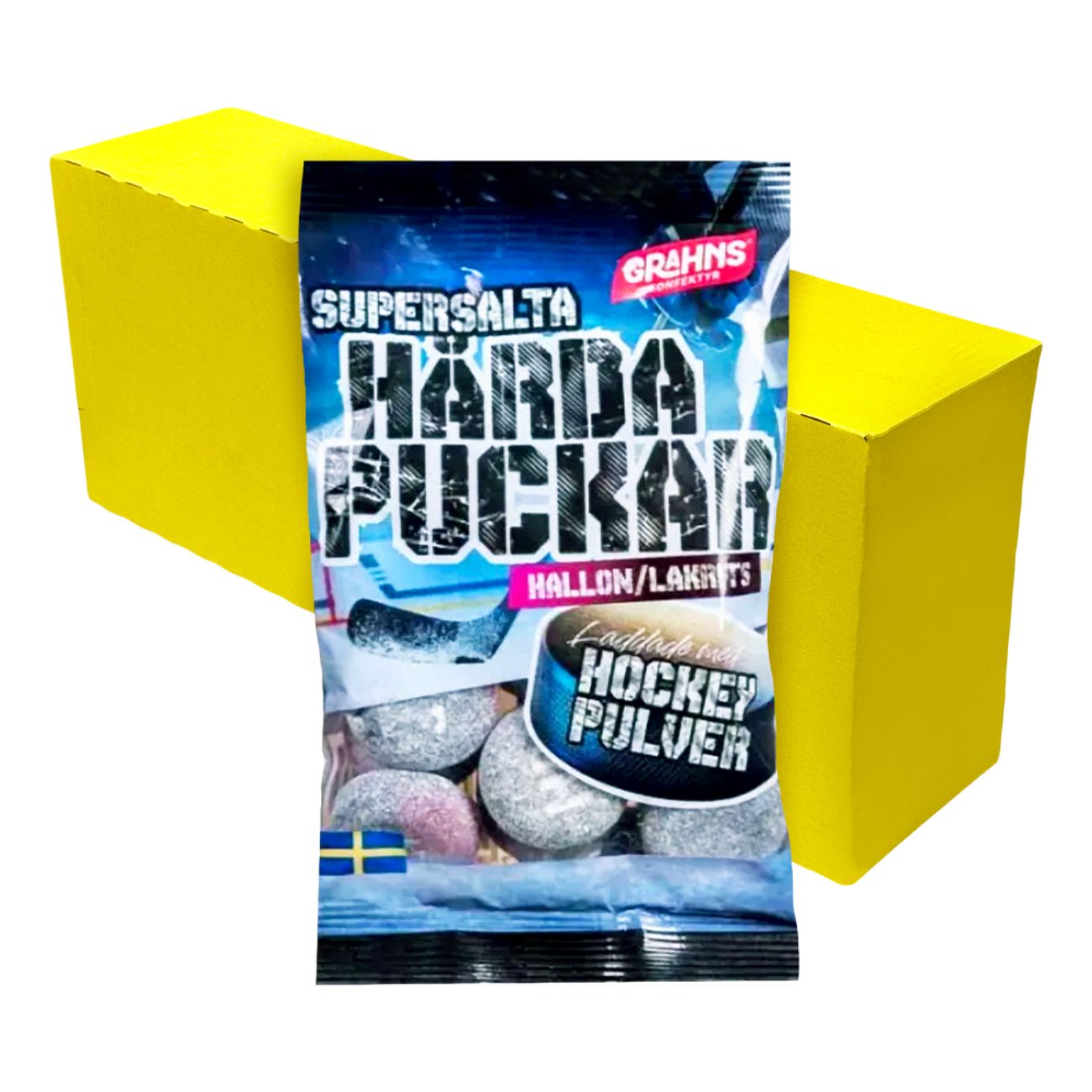 Grahns Super Salty Hard Pucks 70g x 20 stk