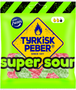 Tyrkisk Peber Super Sour 80g 24st