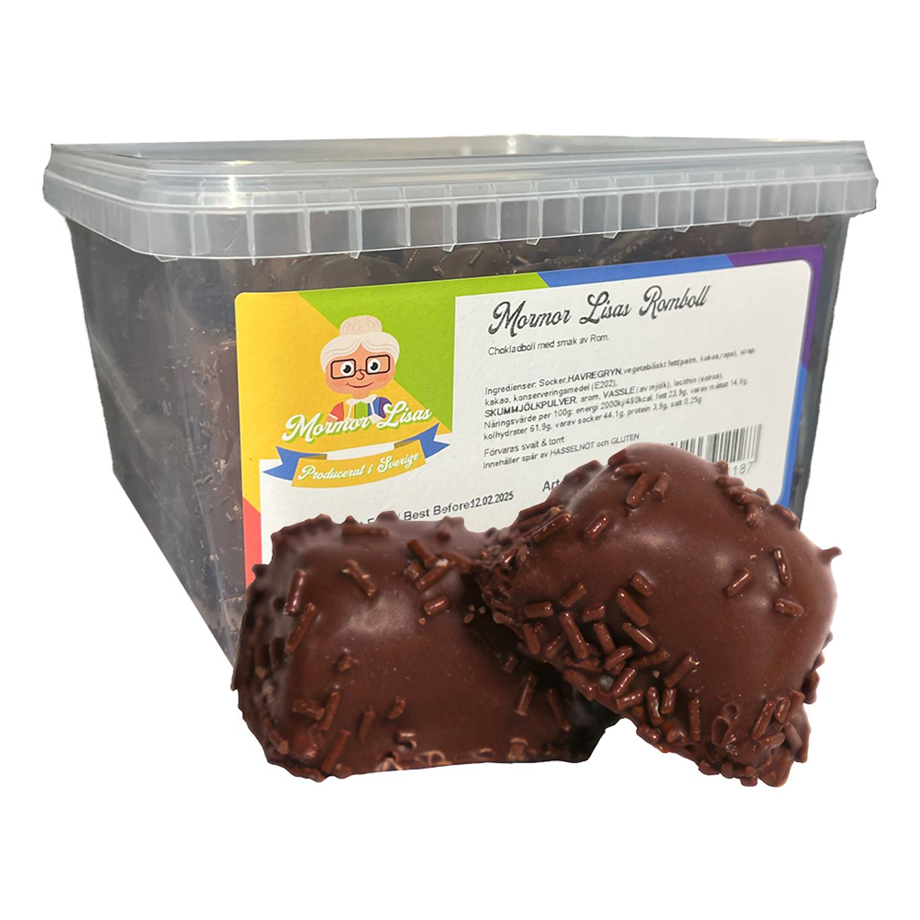 Bestemor Lisas romball 1,8 kg