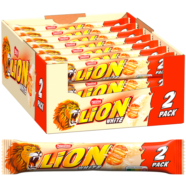 Lion 2-Pack White 60g x 30st