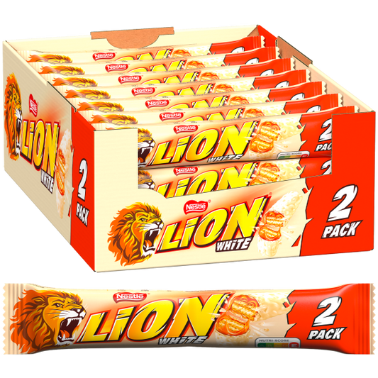 Lion 2-Pack White 60g x 30st