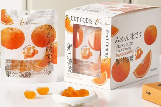 Frukt godis (Mandarin )68gr