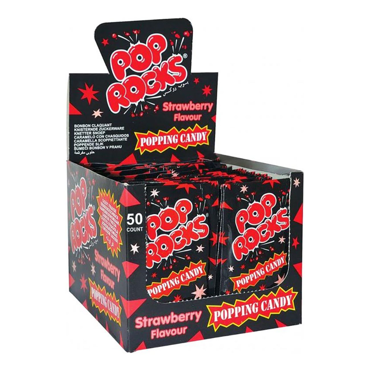 Pop Rocks Jordgubb 7g x 50st