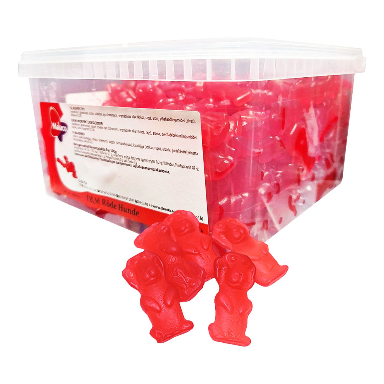 Rød hund 2 kg