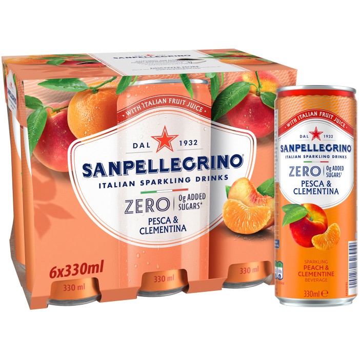 San Pellegrino Zero Cleme 33cl x 24pack