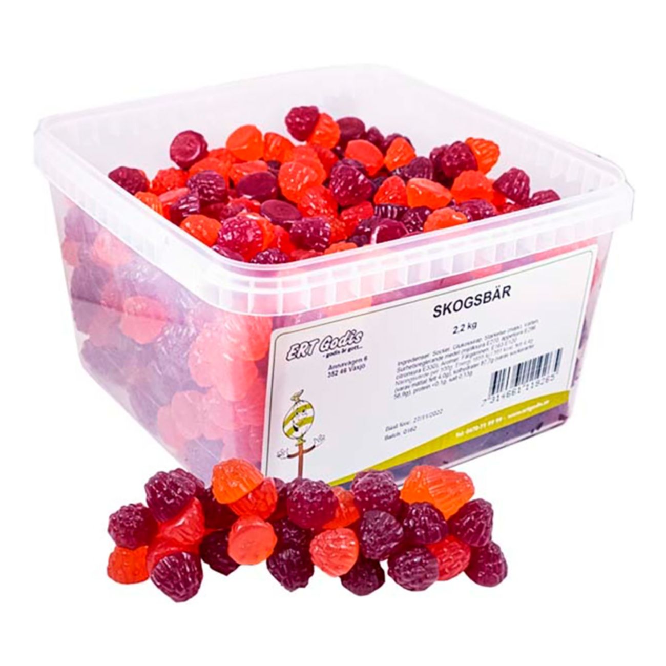 Skogsbär 2.6kg