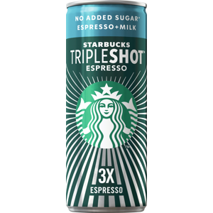 Starbucks Tripleshot Espresso Utan Tillsatt Socker 300ml