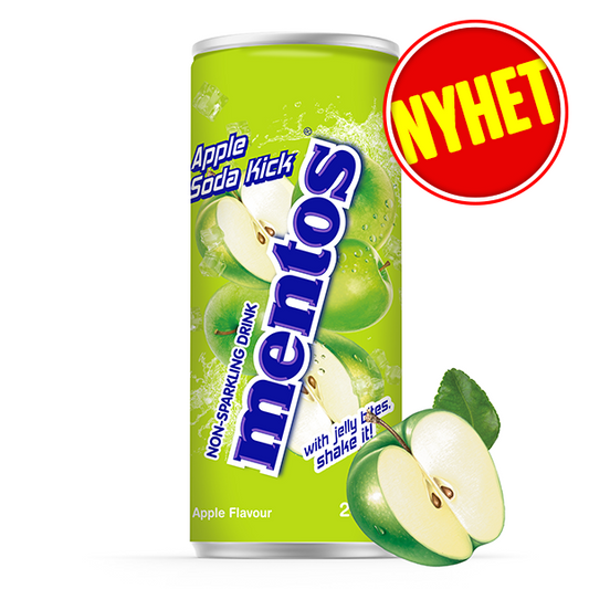 MENTOS ÄPPLE DRICKA 240ML