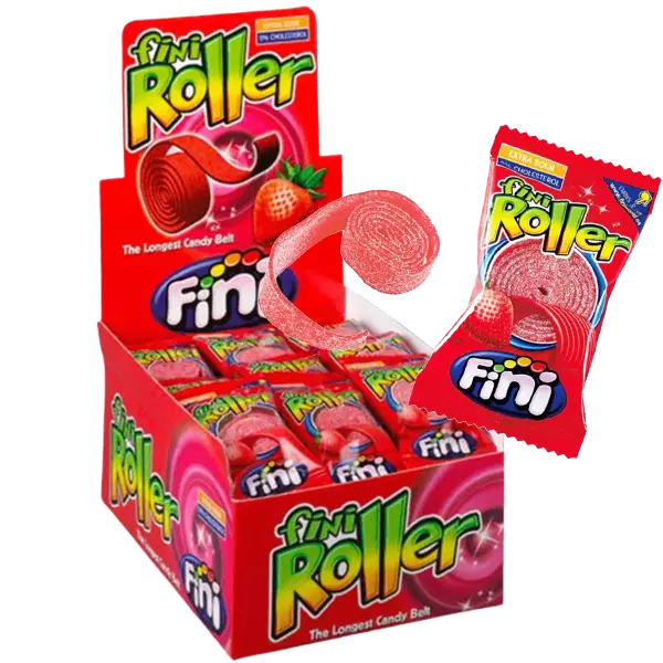 Fini Roller Jordgubb 20G x 40st