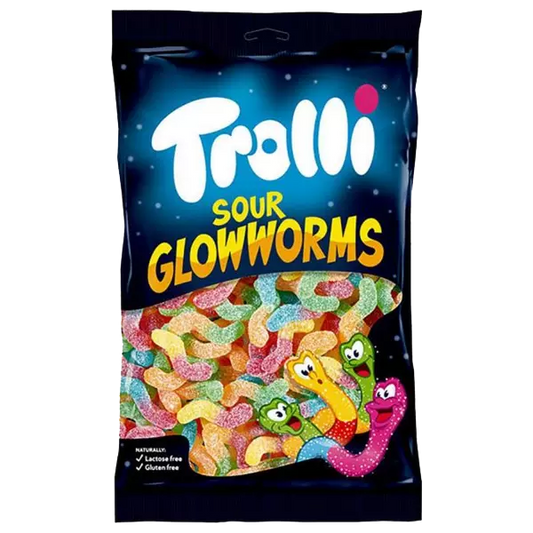 Trolli Sour Glowworms 1kg