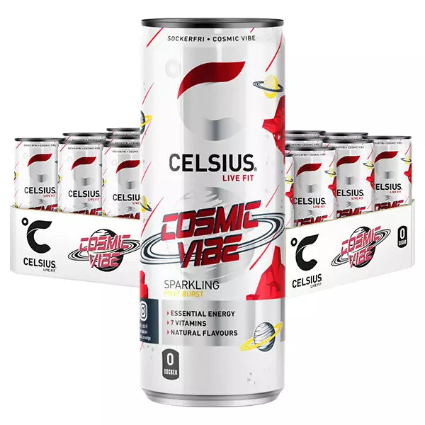 Celsius Cosmic Vibe 355ml x 24st