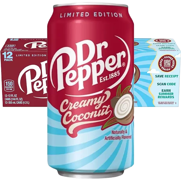 DR Pepper Coconut 355ml x 24-pack