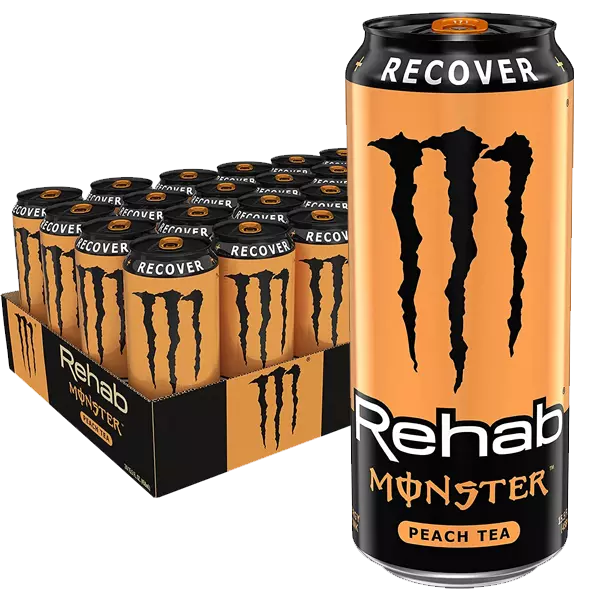 Monster Rehab Peach Tea 45,8cl x 24st