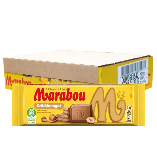 Marabou Gräddnougat 100g 22st