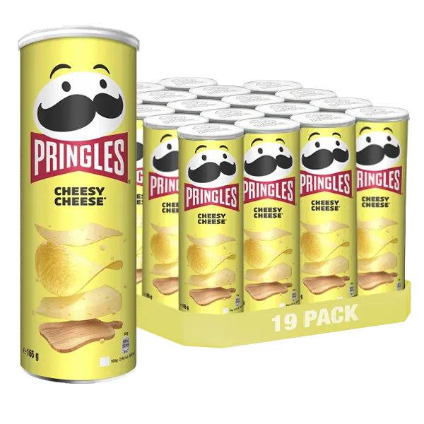Pringles Cheesy Cheese 165g x 19st