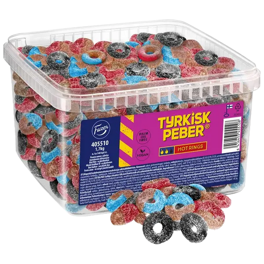 Tyrkisk Peber Hot Rings 1.7kg