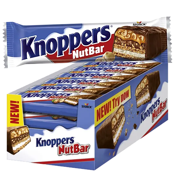 Knoppers Wafers Nutbar 40g x 24