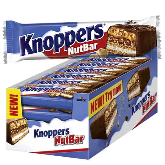 Knoppers Wafers Nutbar 40g x 24