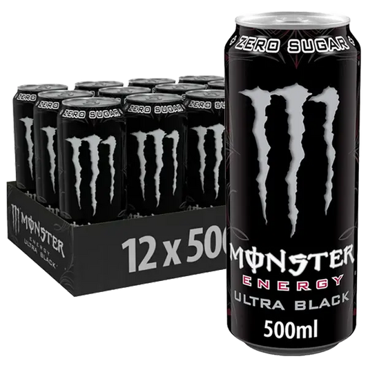 Monster Energy Ultra Black 12st x 500ml
