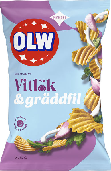 OLW Vitlök & Gräddfil 275g