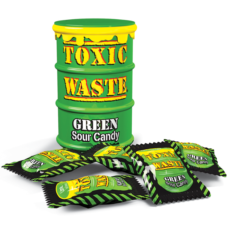 TOXIC WASTE DRUM GREEN