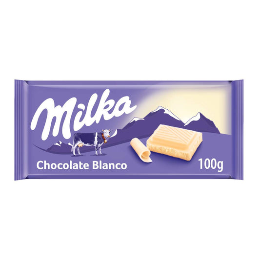 MILKA WHITE CHOCOLATE 100G