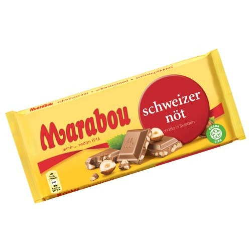 MARABOU SCHWEIZER NÖT 200G