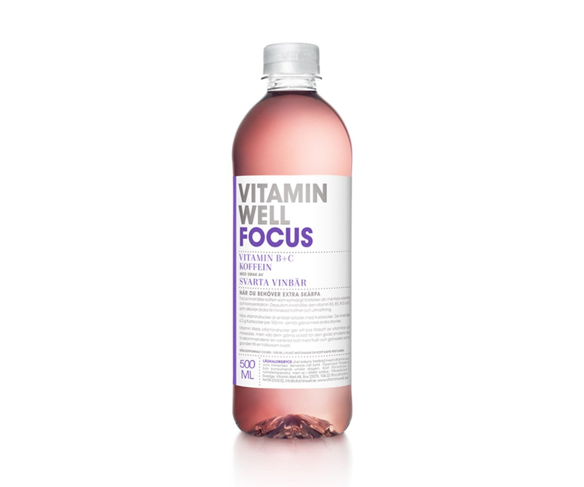 Vitamin Well Focus 50cl