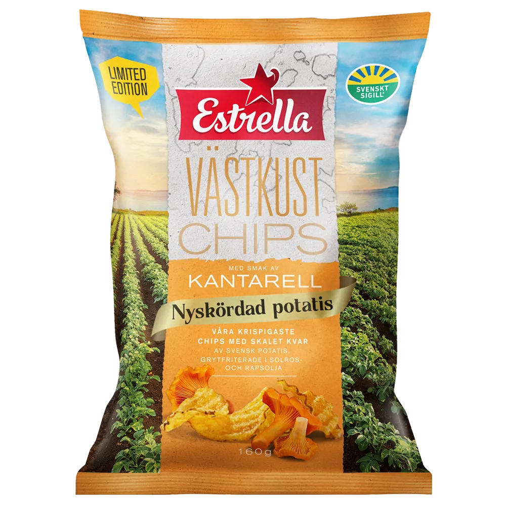 Estrella Västkust Kantarell 160g