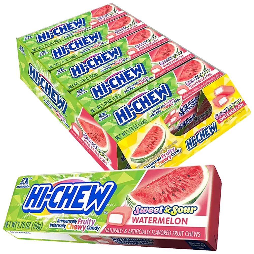 Hi-Chew Sweet & Sour Watermelon 50g x 15st