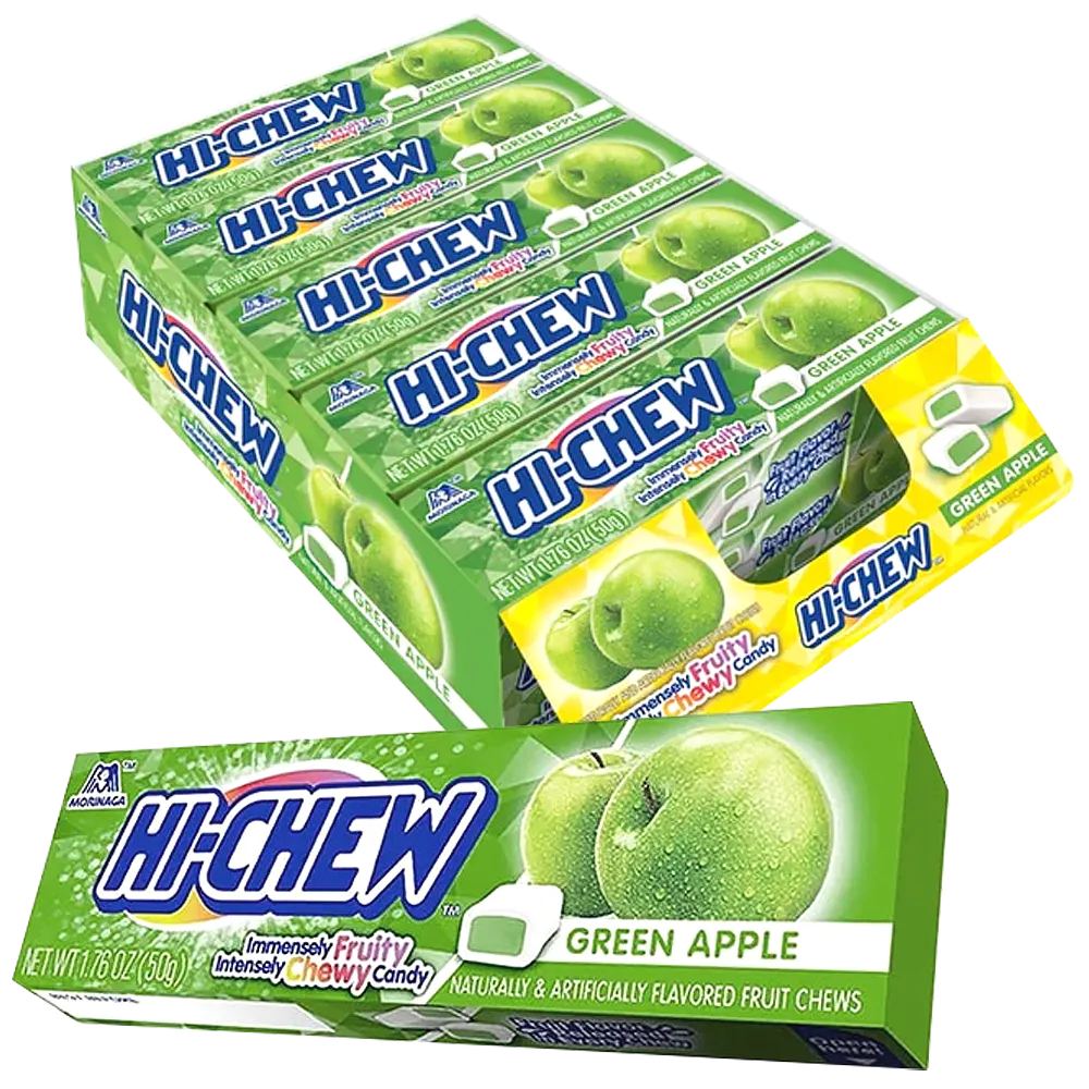 Hi-Chew Grönt Äpple 50g x 15st